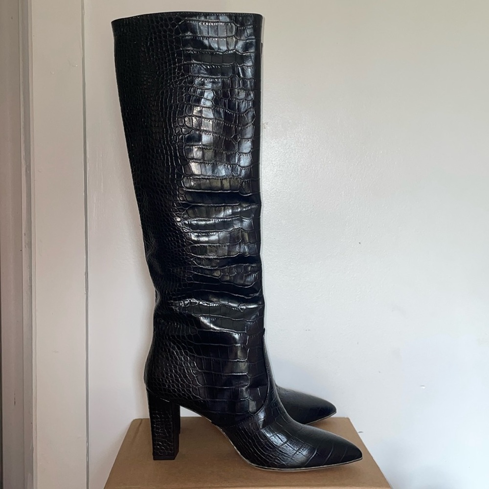 Capezzani heeled boots size 41/ 11 US
